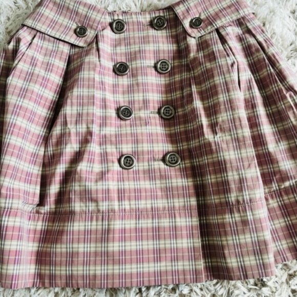 Burberry Dresses & Skirts - 🎉Host Pick🎉 NWOT Burberry  London Blue Label Plaid Skirt - (38)